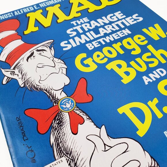 MAD Magazine George Bush Dr. Seuss Donald Trump VTG November 2004 Unread Stock - Picture 11 of 11